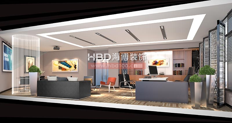 威爾森科技公司辦公室裝修 經(jīng)理室設(shè)計