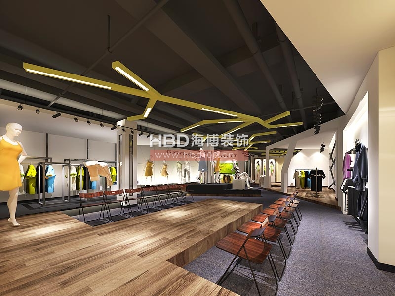 服裝公司辦公室設(shè)計裝修,展廳設(shè)計