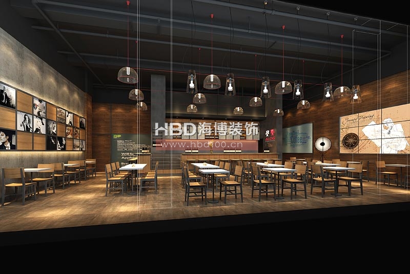 廣州心怡餐廳裝修設(shè)計 大堂裝修設(shè)計圖