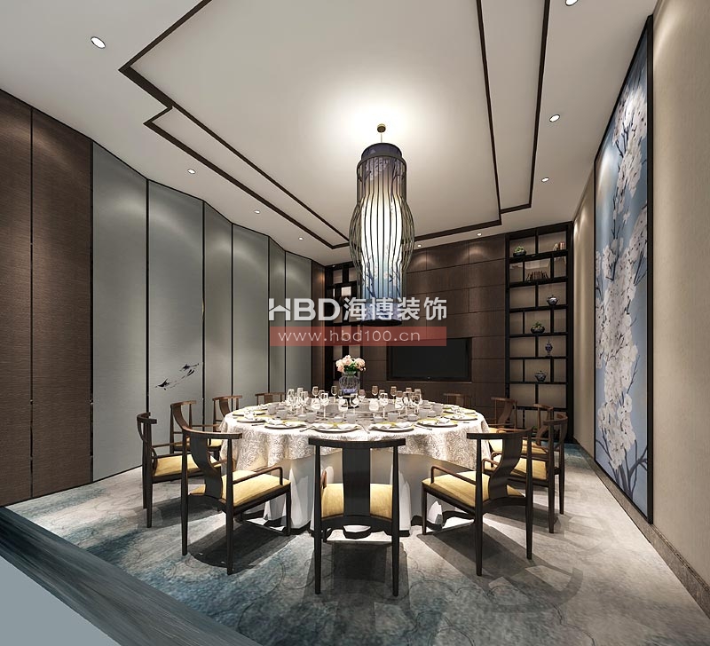 廣州心怡餐廳裝修設(shè)計 中式餐廳設(shè)計