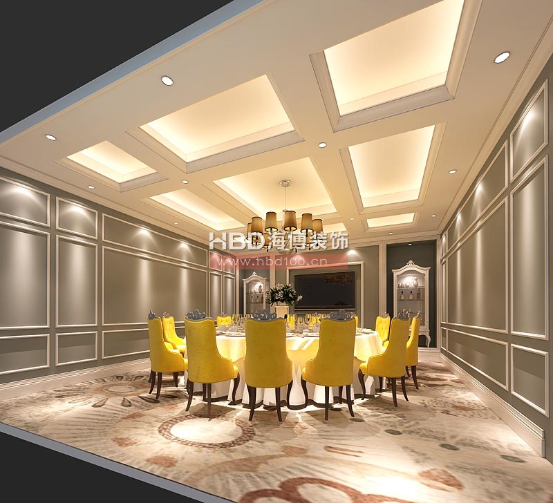 廣州心怡餐廳裝修設(shè)計 中式餐廳設(shè)計