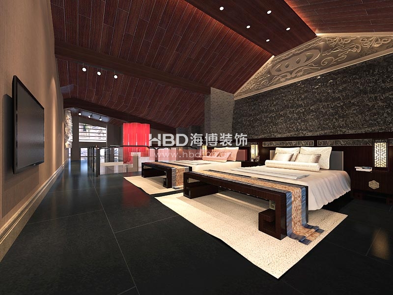 日熙貿(mào)易公司會(huì)所設(shè)計(jì) 休息室