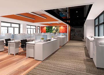 樂天創(chuàng)意園A版樣板房辦公設(shè)計