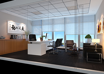 醫(yī)享網絡科技發(fā)展有限公司總經理室設計