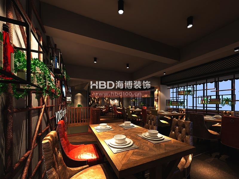 一道光麻辣頌主題餐廳二樓大廳設(shè)計.jpg 一道光麻辣頌主題餐廳二樓大廳設(shè)計.jpg