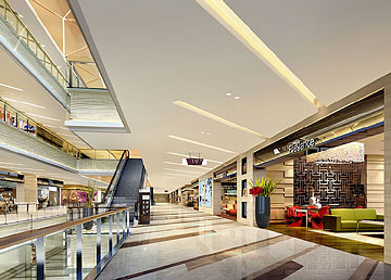 渤海家居購物商場設(shè)計裝修