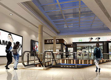 旺角商場設(shè)計(jì)裝修