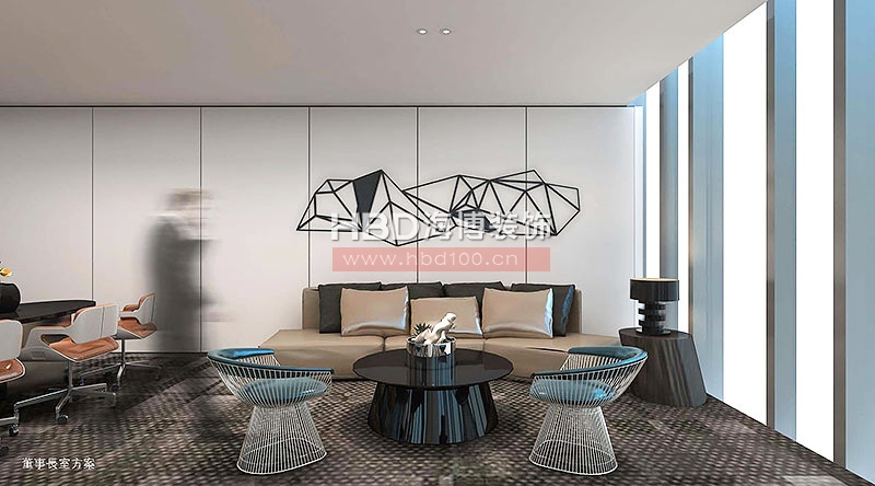 董事長(zhǎng)辦公室設(shè)計(jì)效果圖,辦公室裝修設(shè)計(jì),廣州裝修公司.jpg