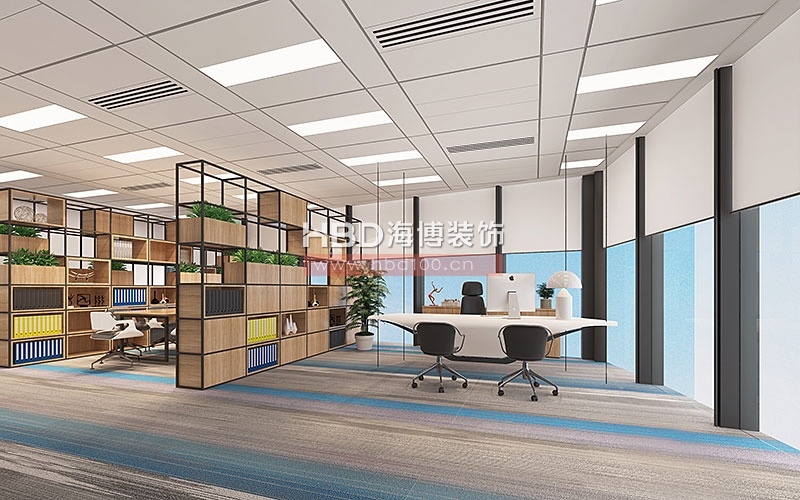 董事長室裝修設(shè)計,廣告公司辦公室裝修,海博裝飾.jpg