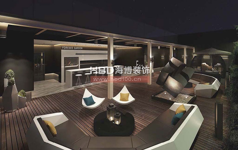 健身房裝修設(shè)計 休閑區(qū)