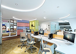 北歐風辦公室裝修設(shè)計案例